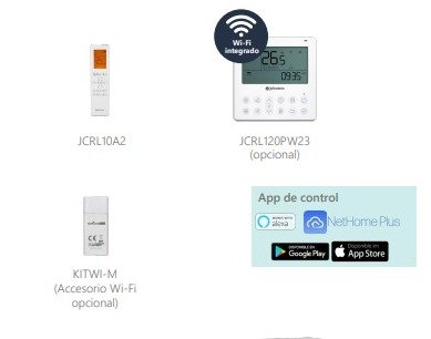 cassettes-mandos-opcionales-johnson-aire-acondicionado