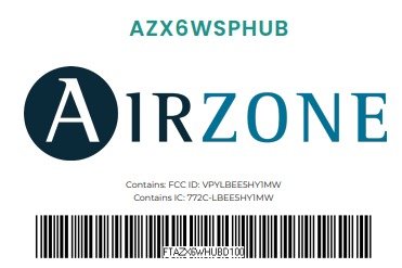 airzone-webserver-hub-azx6wsphub