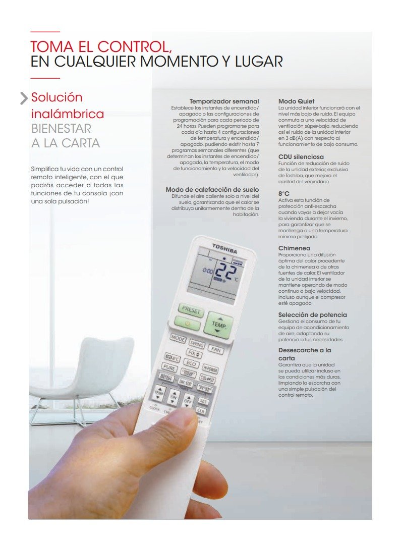 control-toshiba-consola-split-suelo-silvestone