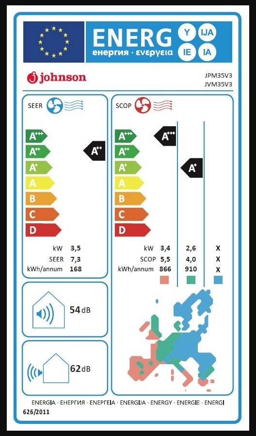 etiqueta-energética-consola-suelo-serie-jpmv3