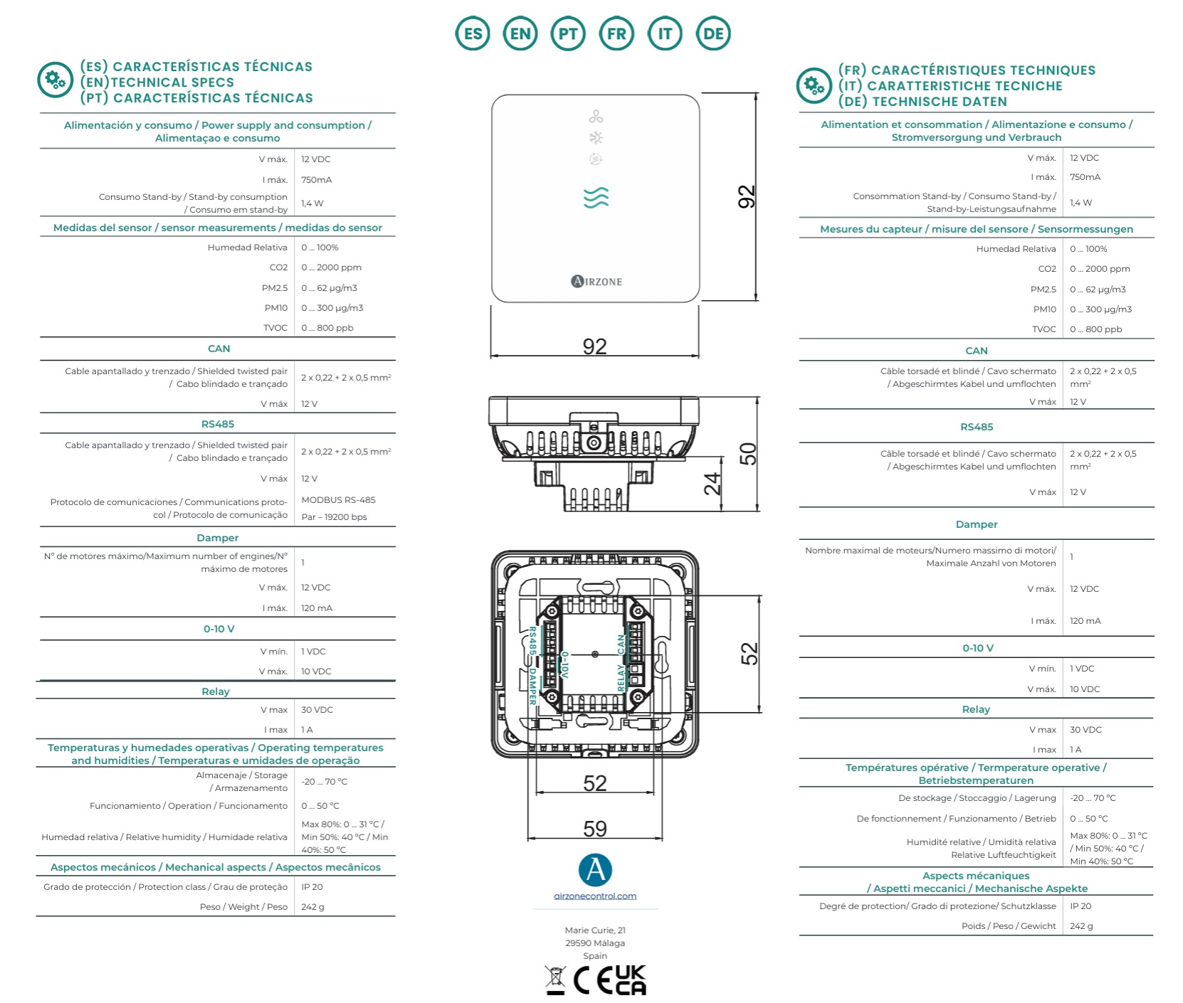 interfaz-comunicación-estado-del-aire