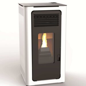 Estufa de pellet Audax 8 Blanco Opaco